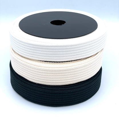 30mm Rib Weave Webbing - Plains