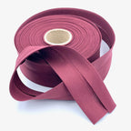 5m Roll of 40mm Wide Organic Cotton Bias Binding