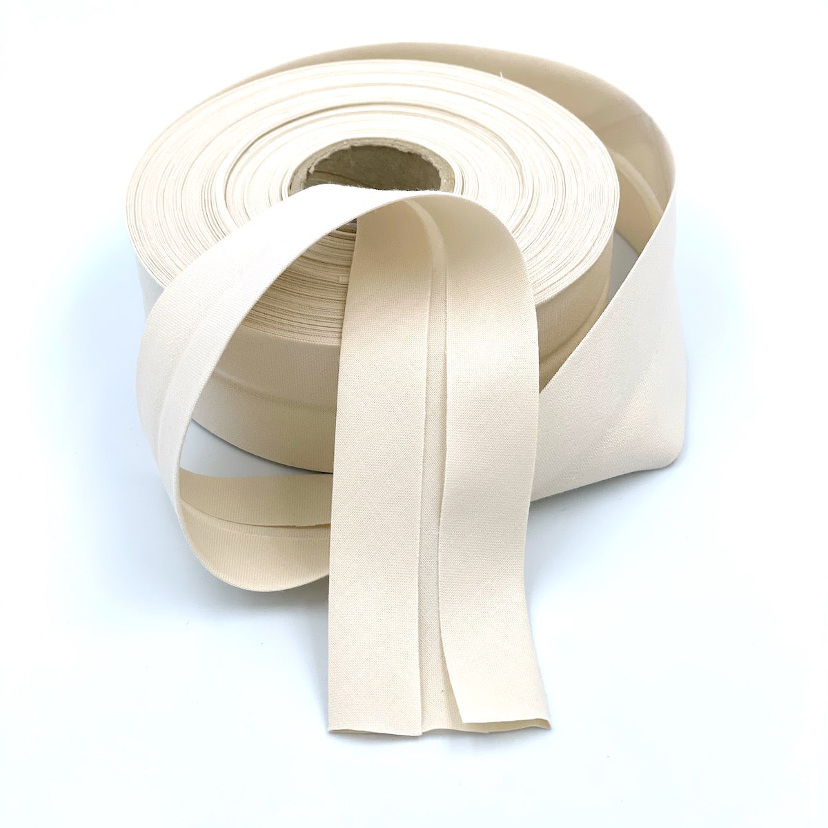 40mm Extra Wide GOTS Organic Cotton Bias Binding Tape