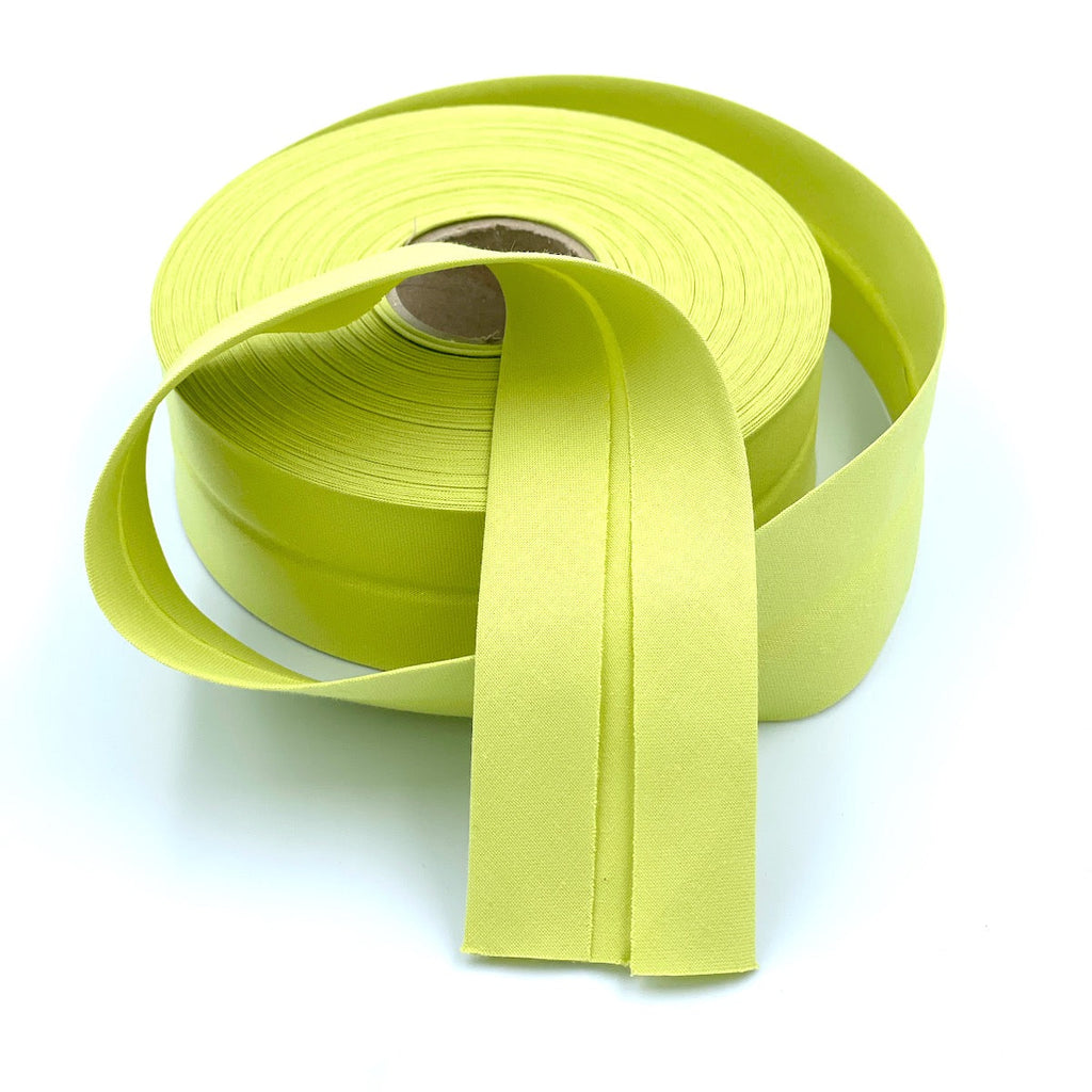 5m Roll of 40mm Wide Organic Cotton Bias Binding