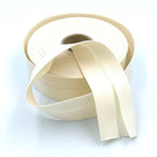 5m Roll of 40mm Wide Organic Cotton Bias Binding