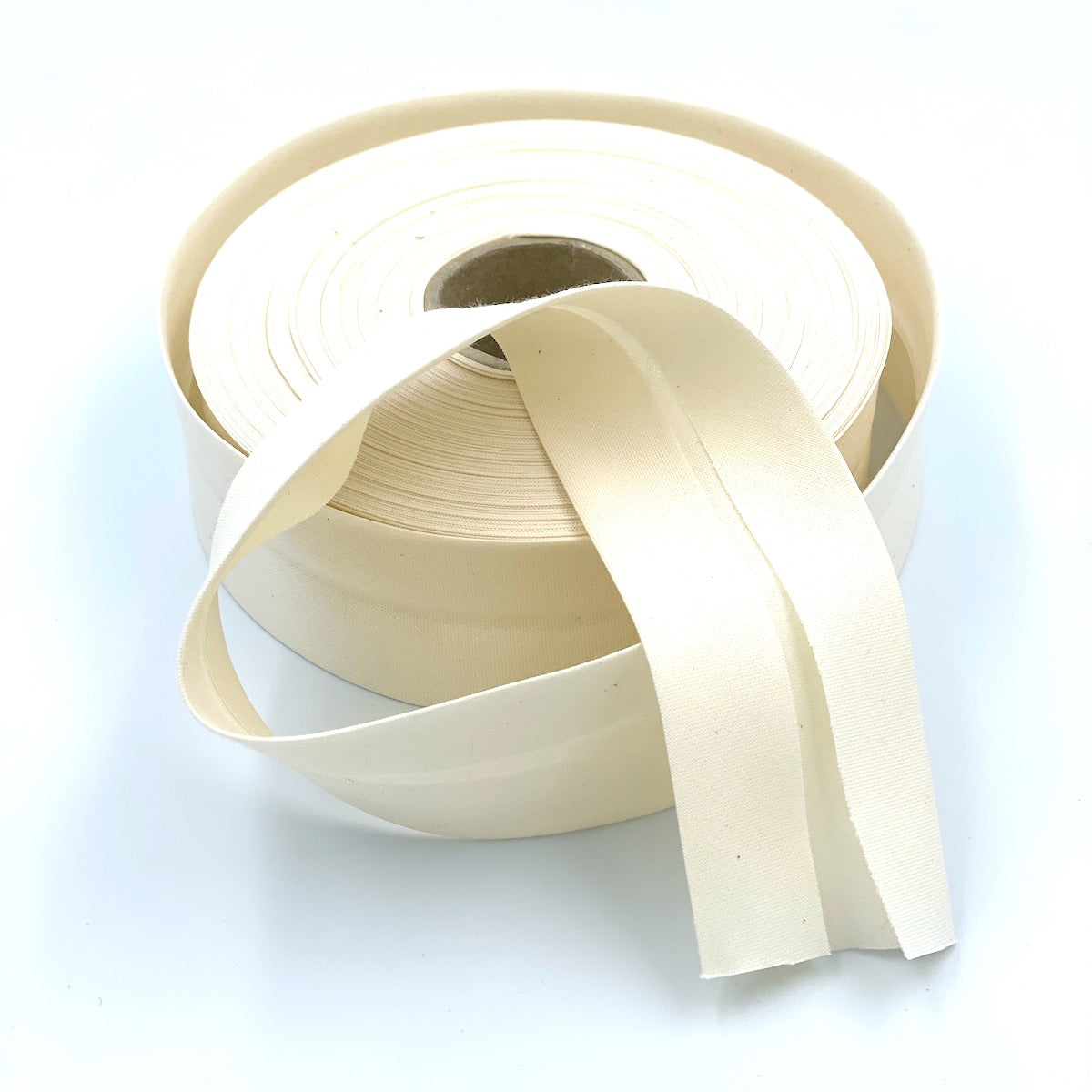 40mm Extra Wide GOTS Organic Cotton Bias Binding Tape