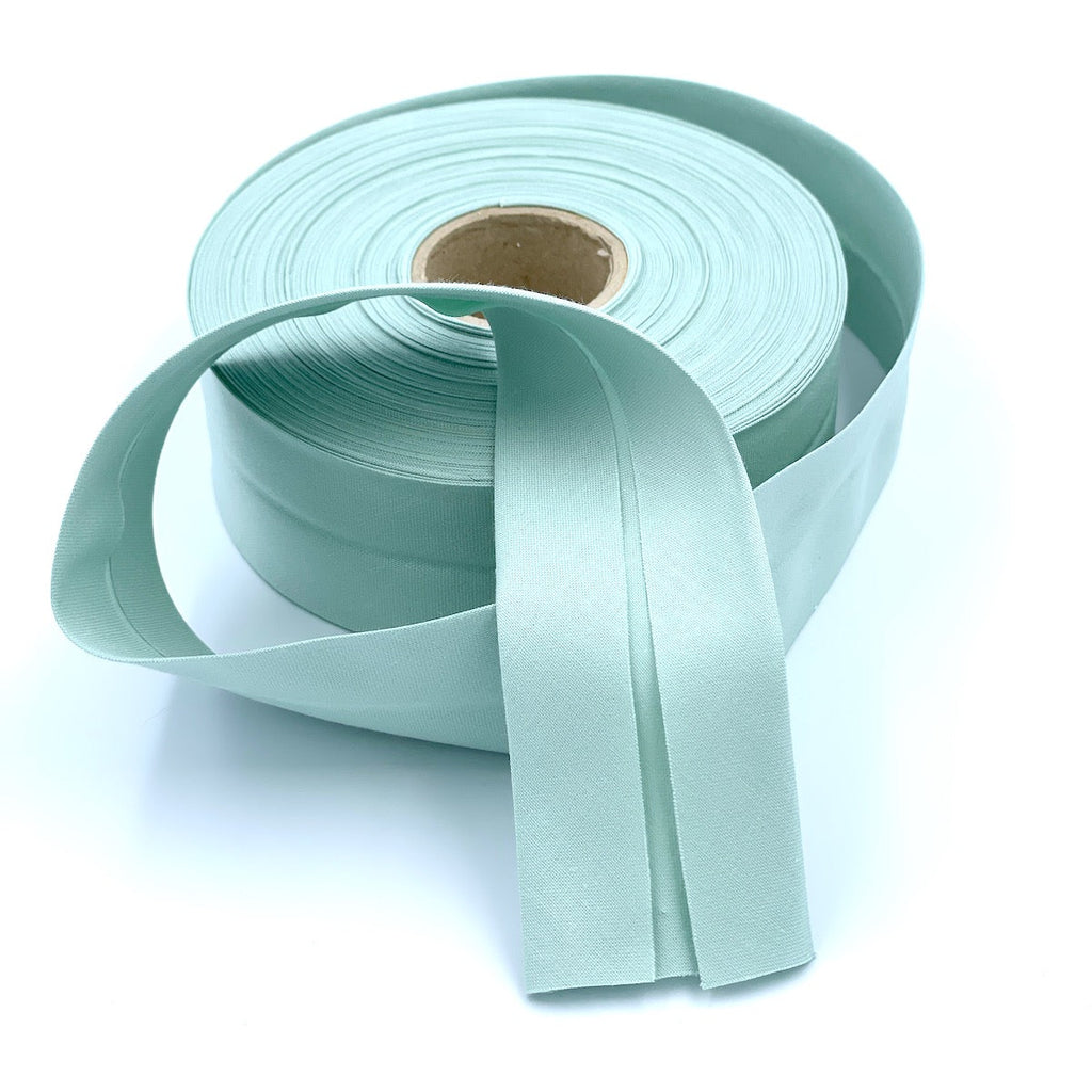 5m Roll of 40mm Wide Organic Cotton Bias Binding