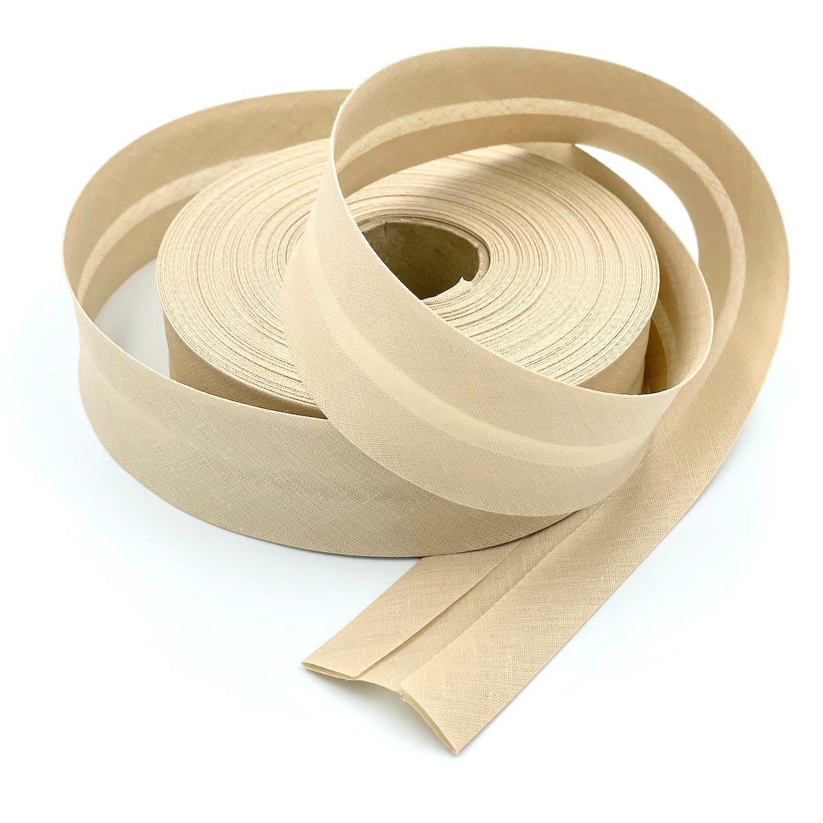 5m Roll of Plain 50mm Bias Binding Tape