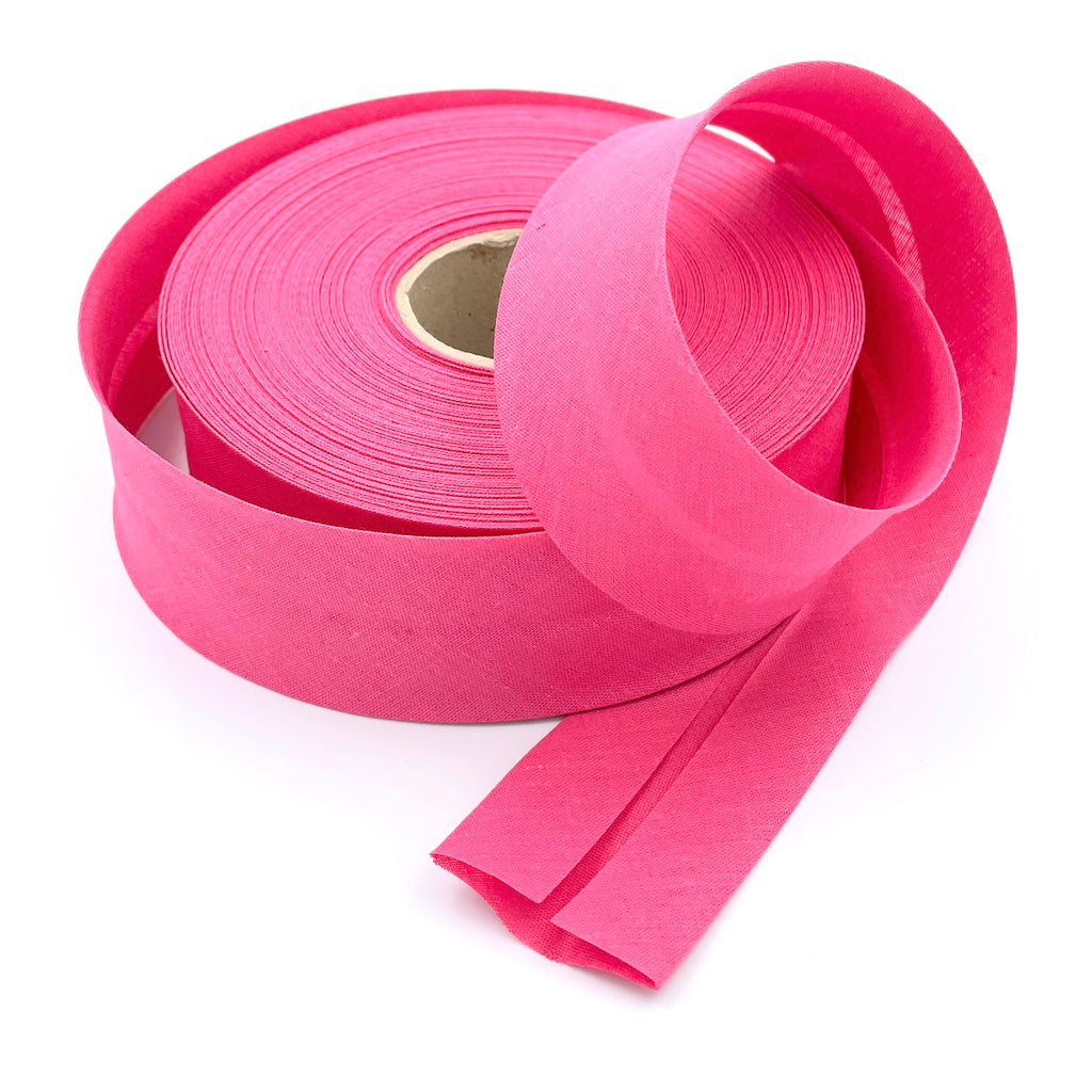 25m Reel of Plain 40mm Bias Binding Tape