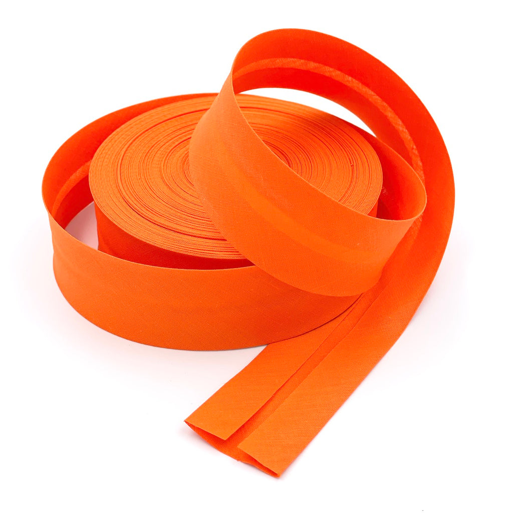 50mm Plain Single Fold Bias Binding Tape – 25m Reel – Frumble Fabrics