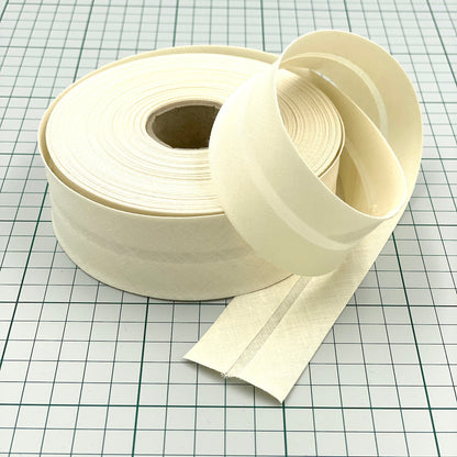 Plain 40mm Bias Binding Tape (5m Roll)