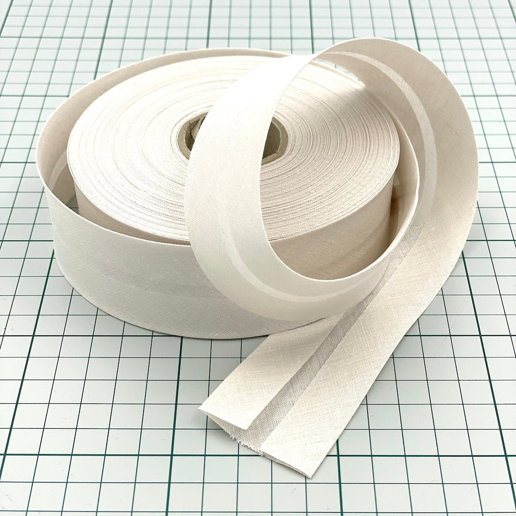 25m Reel of Plain 50mm Bias Binding Tape