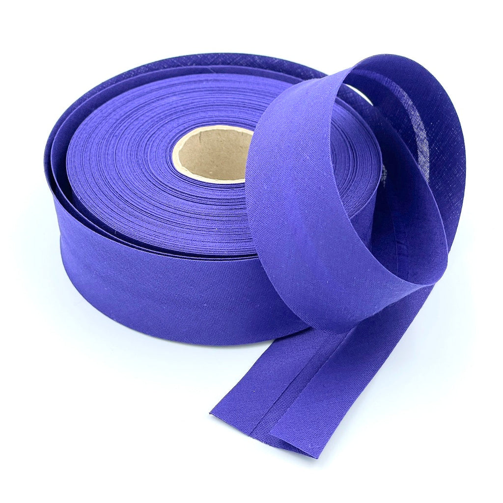 25m Reel of Plain 50mm Bias Binding Tape