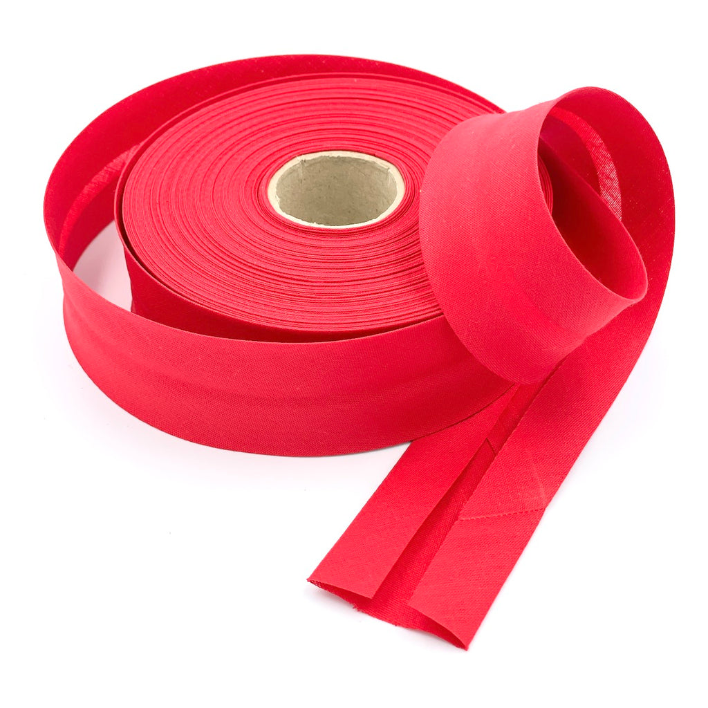 25m Reel of Plain 40mm Bias Binding Tape