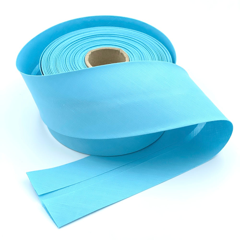 Plain 60mm Extra Wide Bias Binding Tape (Per Metre - Continuous)