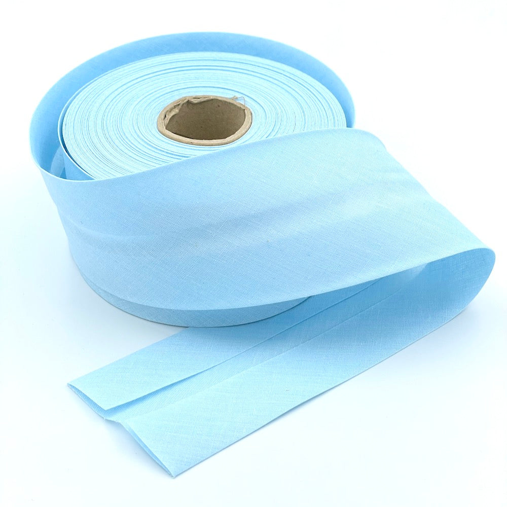 Plain 60mm Extra Wide Bias Binding Tape (Per Metre - Continuous)