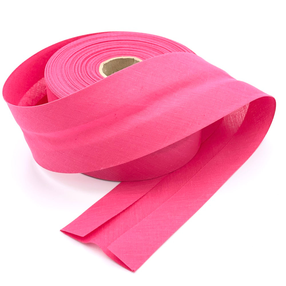 Plain 60mm Extra Wide Bias Binding Tape (Per Metre - Continuous)