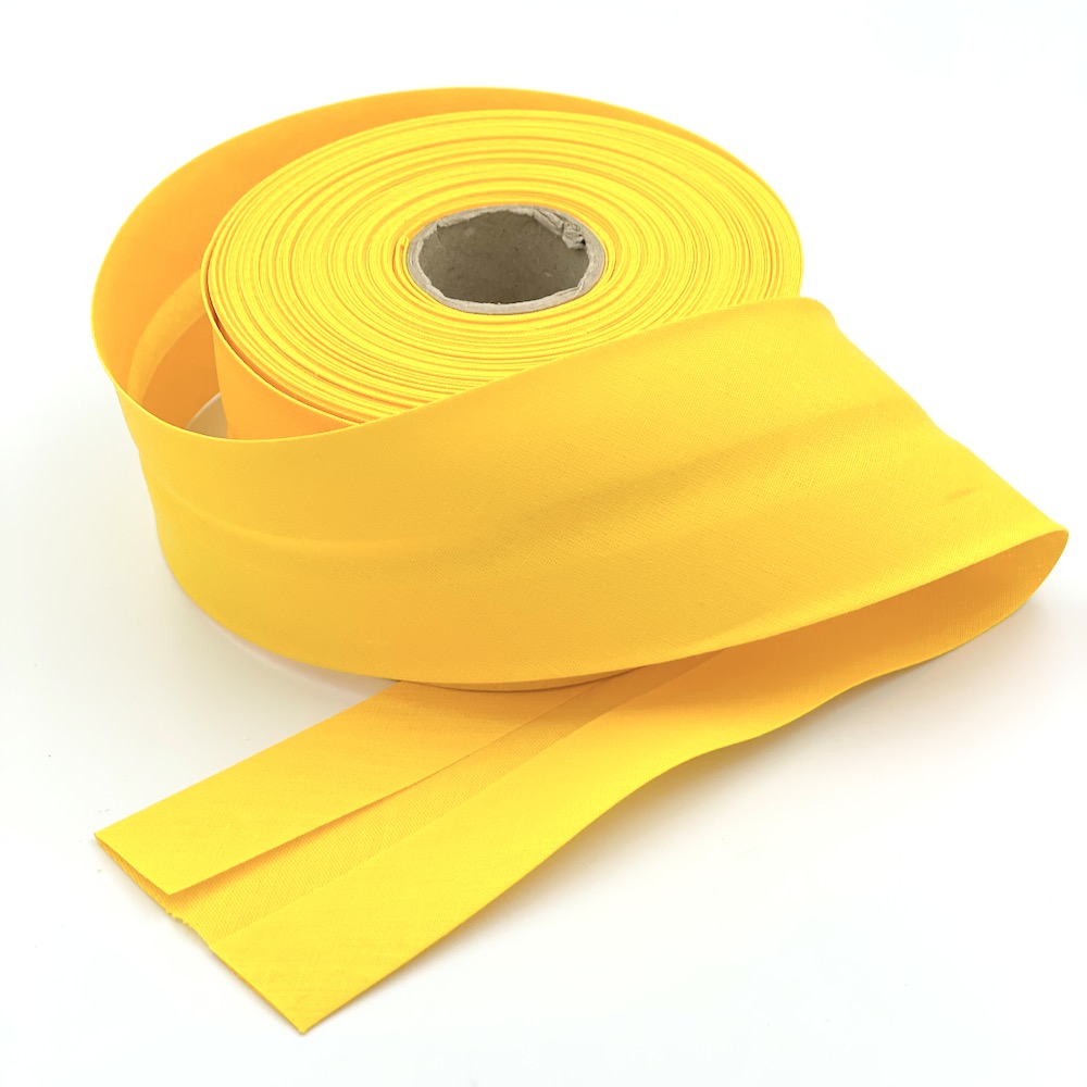 Plain 60mm Extra Wide Bias Binding Tape (Per Metre - Continuous)