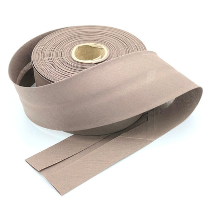 Plain 60mm Extra Wide Bias Binding Tape (Per Metre - Continuous)