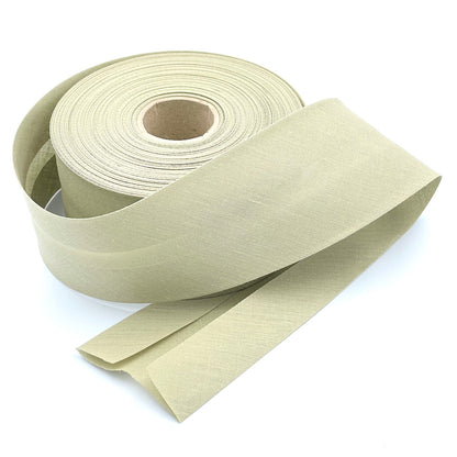 Plain 60mm Extra Wide  Bias Binding Tape (25m Reel)