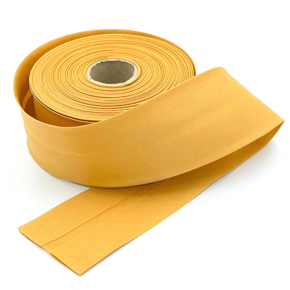 Plain 60mm Extra Wide Bias Binding Tape (Per Metre - Continuous)