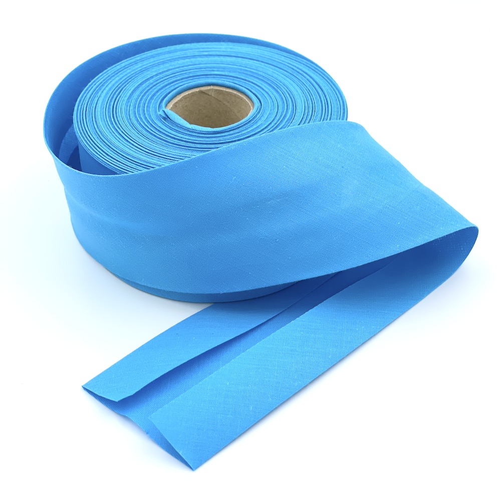 Plain 60mm Extra Wide Bias Binding Tape (Per Metre - Continuous)