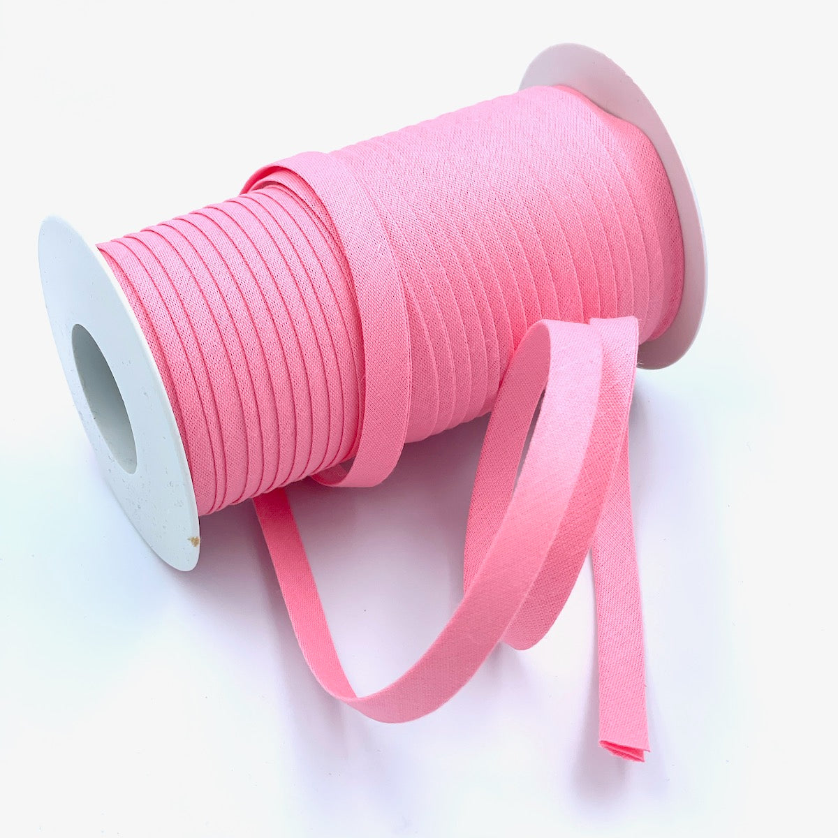 Plain 9mm Double Fold Bias Binding (25m Reel)