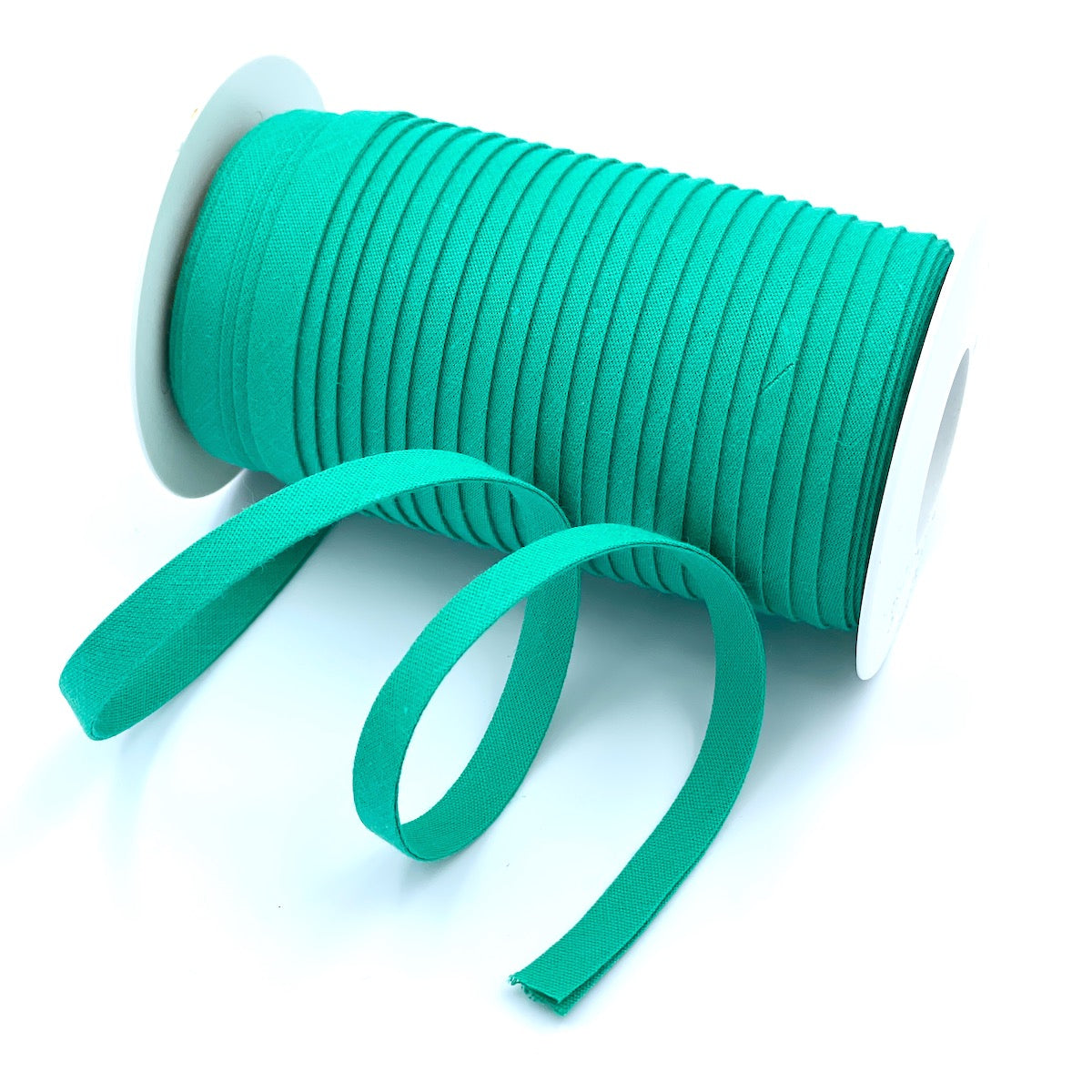 Plain 9mm Double Fold Bias Binding (25m Reel)