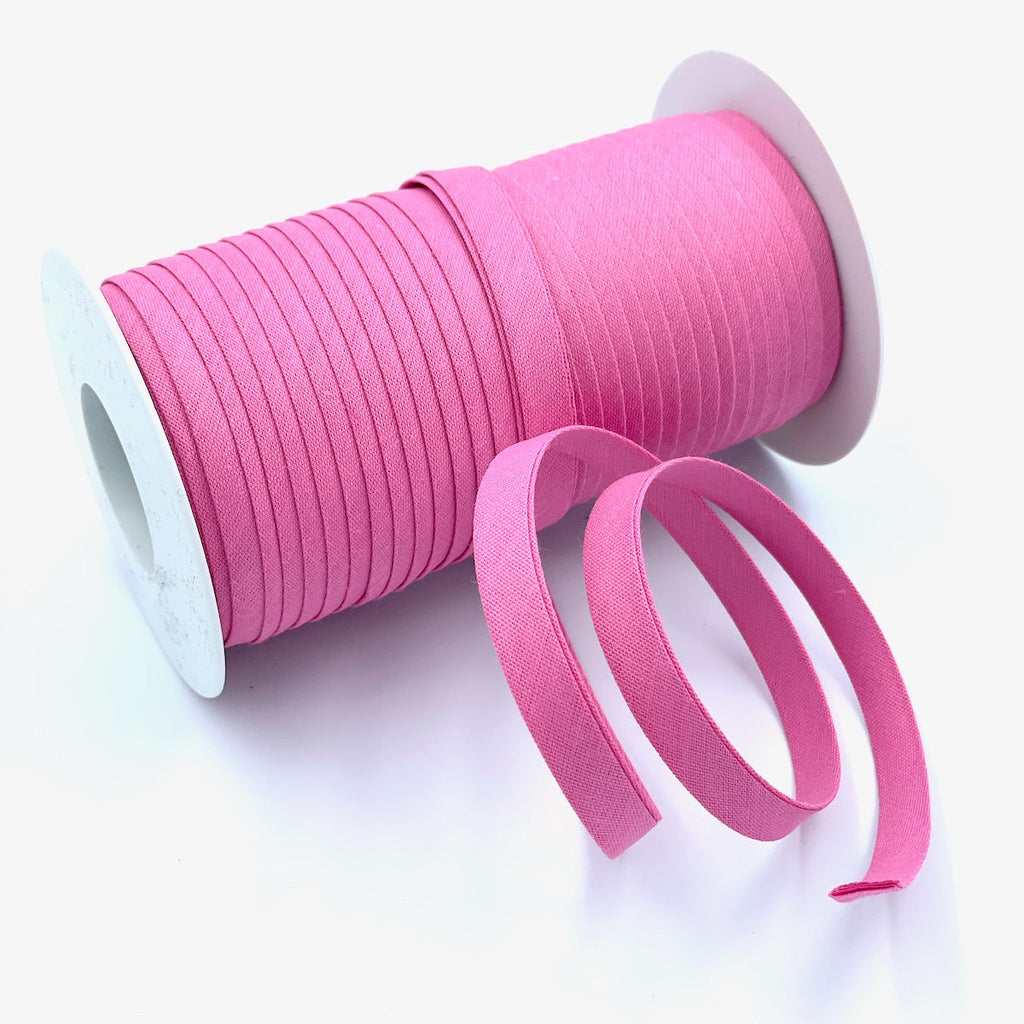25m Reel of Plain 9mm Double Fold Bias Binding