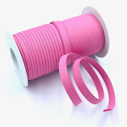 Plain 9mm Double Fold Bias Binding (25m Reel)