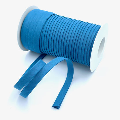 Plain 9mm Double Fold Bias Binding (25m Reel)