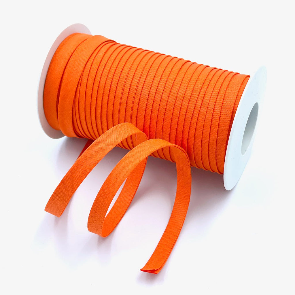 25m Reel of Plain 9mm Double Fold Bias Binding