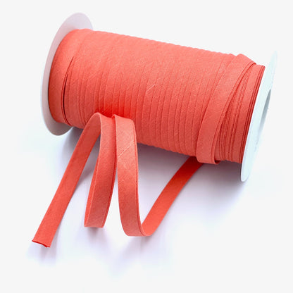 Plain 9mm Double Fold Bias Binding (25m Reel)