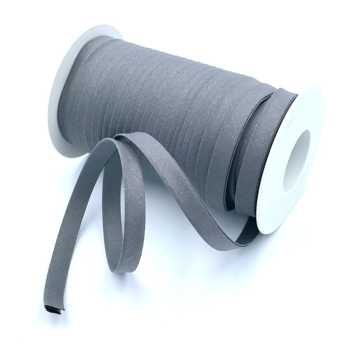 Plain 9mm Double Fold Bias Binding (25m Reel)