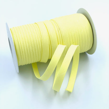 Plain 9mm Double Fold Bias Binding (25m Reel)