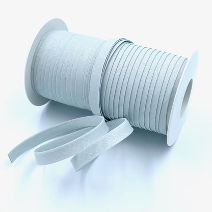 Plain 9mm Double Fold Bias Binding (25m Reel)