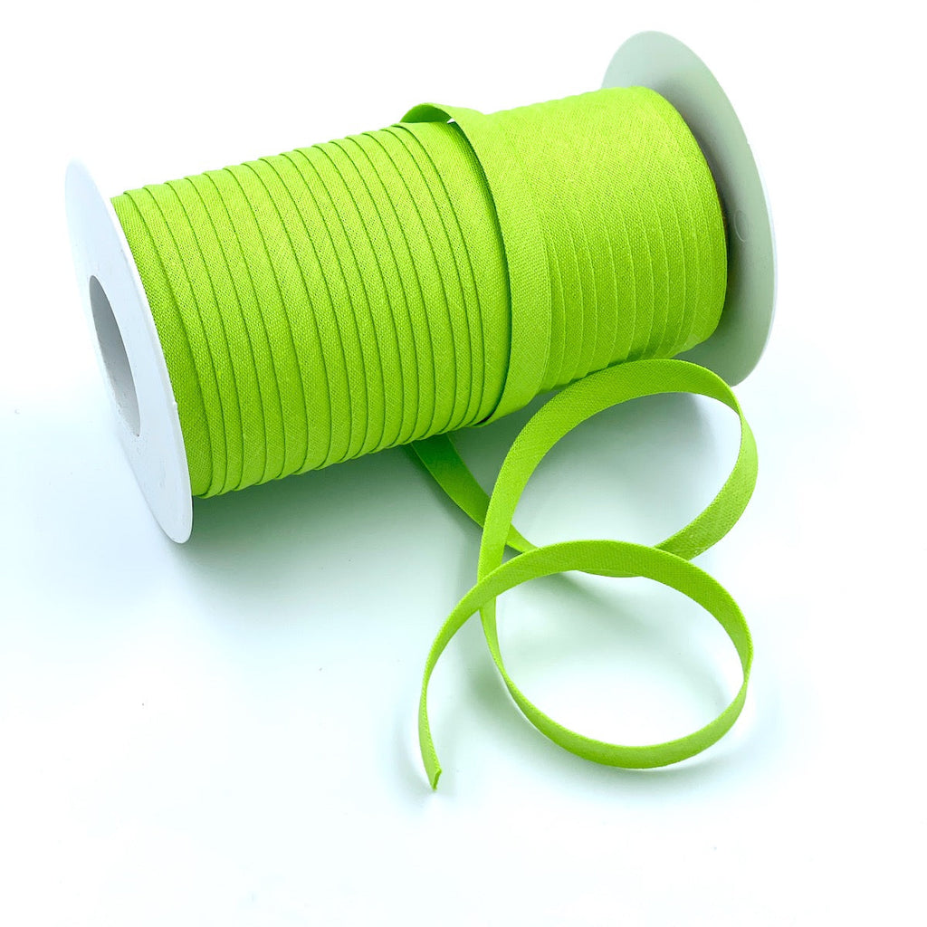 25m Reel of Plain 9mm Double Fold Bias Binding