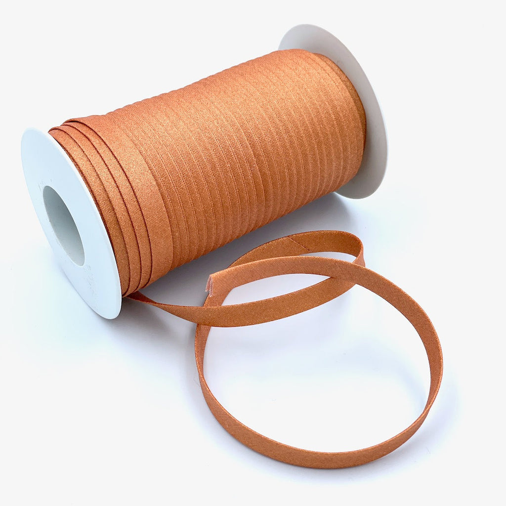 25m Reel of Plain 9mm Double Fold Bias Binding