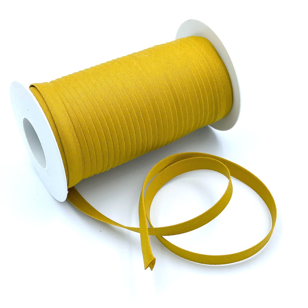 25m Reel of Plain 9mm Double Fold Bias Binding