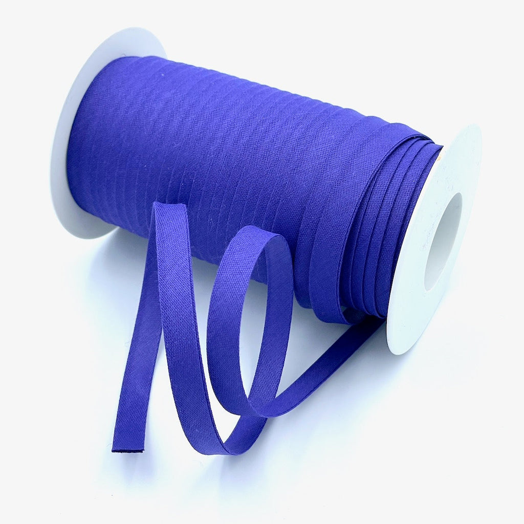 25m Reel of Plain 9mm Double Fold Bias Binding