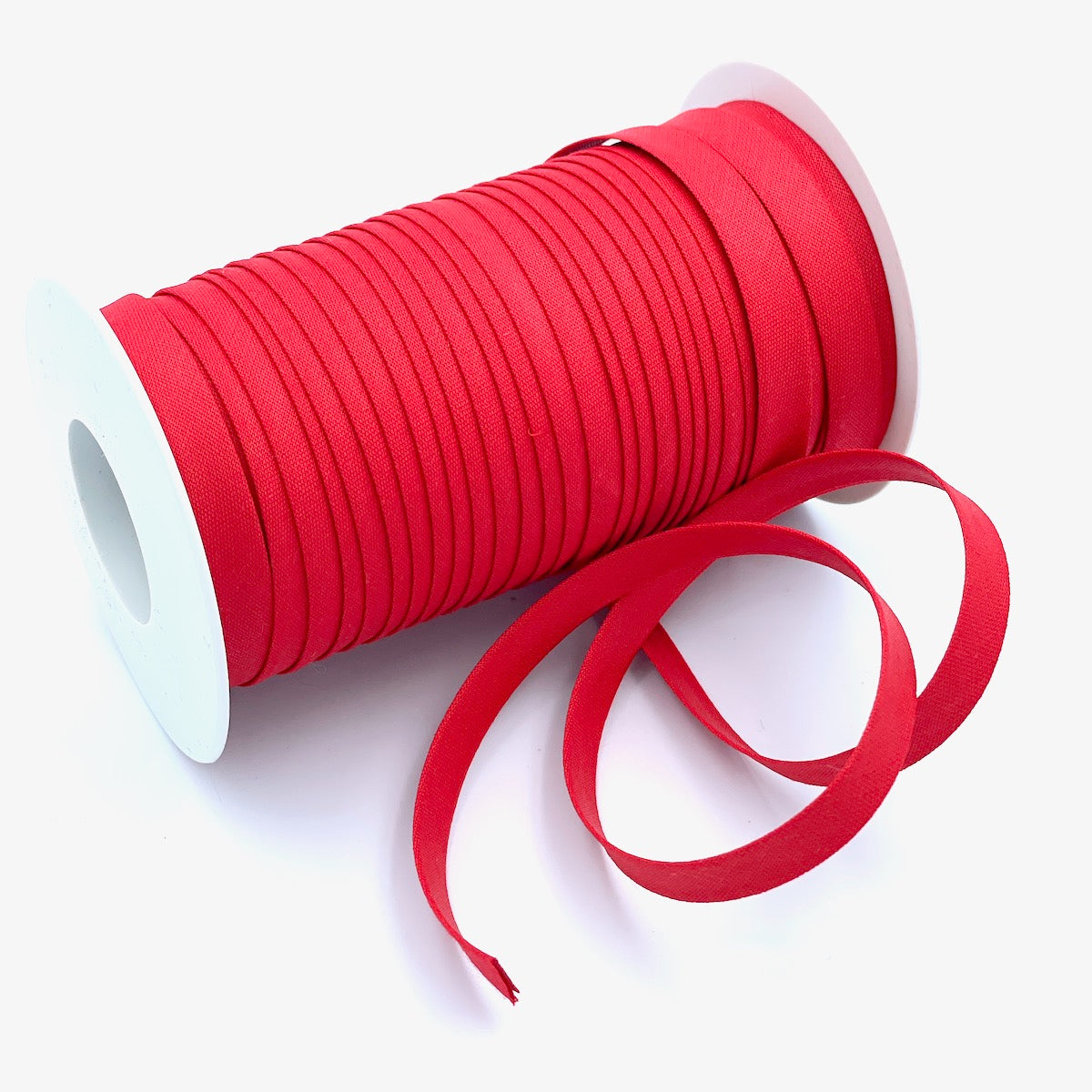 Plain 9mm Double Fold Bias Binding (25m Reel)