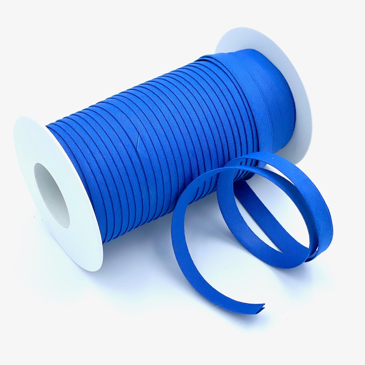 Plain 9mm Double Fold Bias Binding (25m Reel)