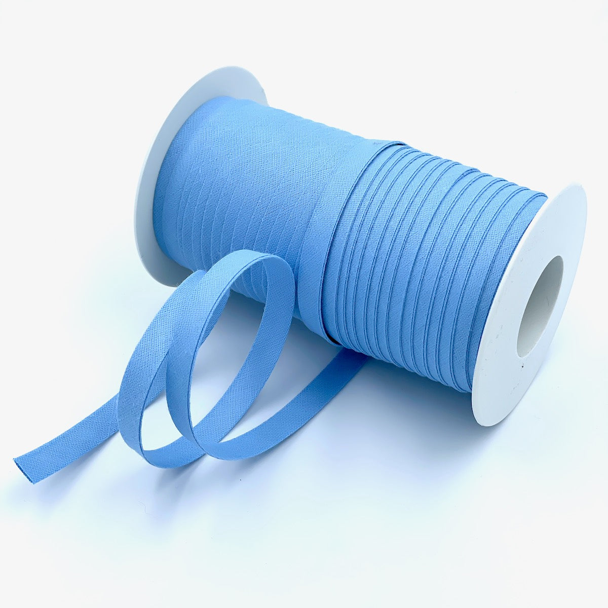 25m Reel of Plain 9mm Double Fold Bias Binding