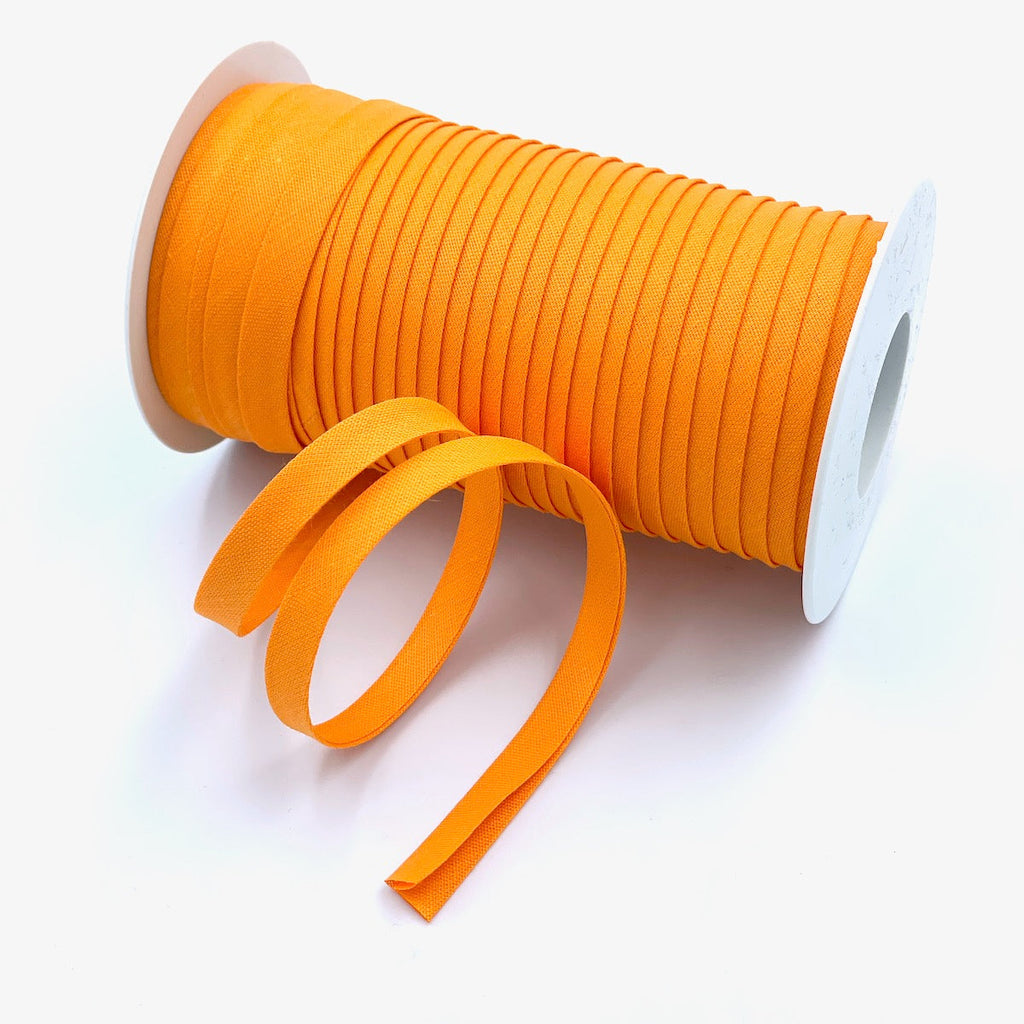 25m Reel of Plain 9mm Double Fold Bias Binding