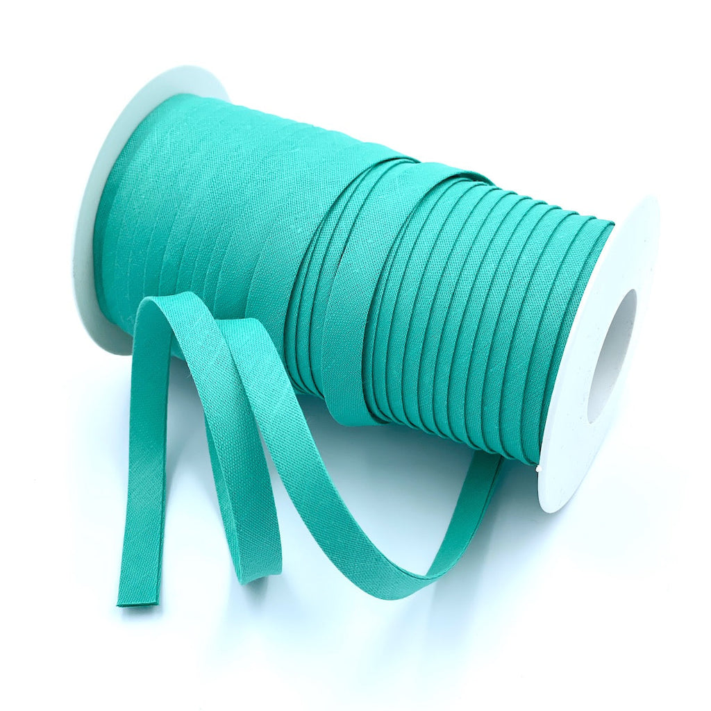 25m Reel of Plain 9mm Double Fold Bias Binding