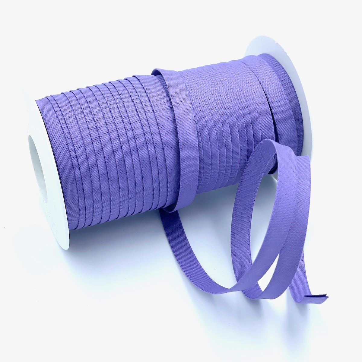 Plain 9mm Double Fold Bias Binding (25m Reel)