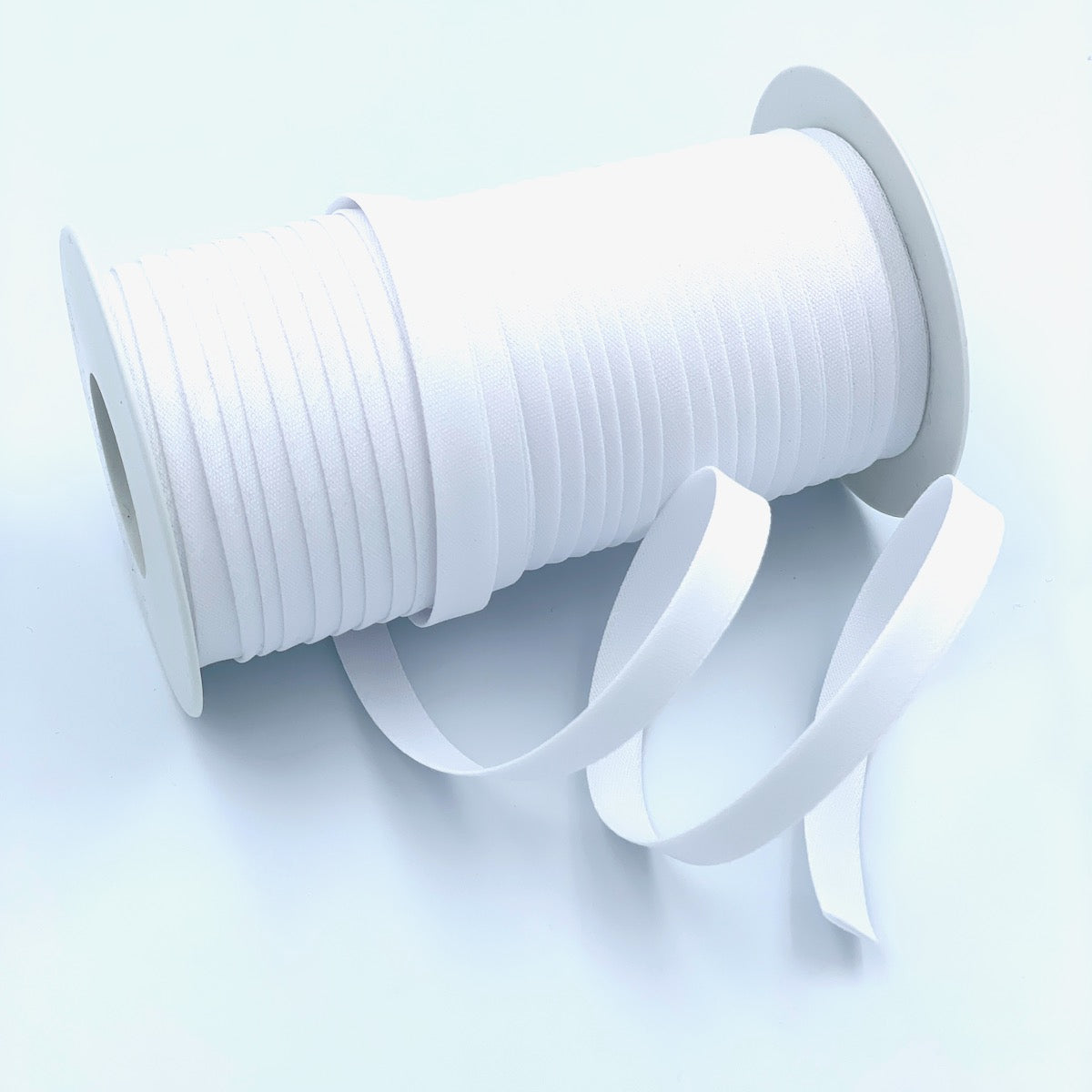 25m Reel of Plain 9mm Double Fold Bias Binding