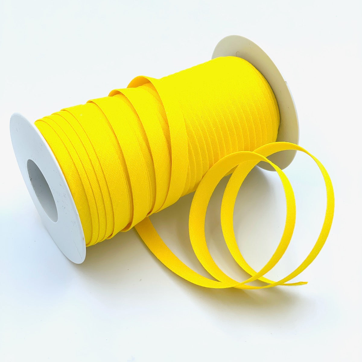 25m Reel of Plain 9mm Double Fold Bias Binding