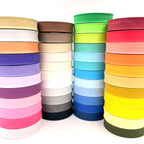 Quality 25mm Plain Bias Binding Tape - Frumble Fabrics