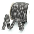 5m Roll of Large Polka Dot Piping Bias Binding