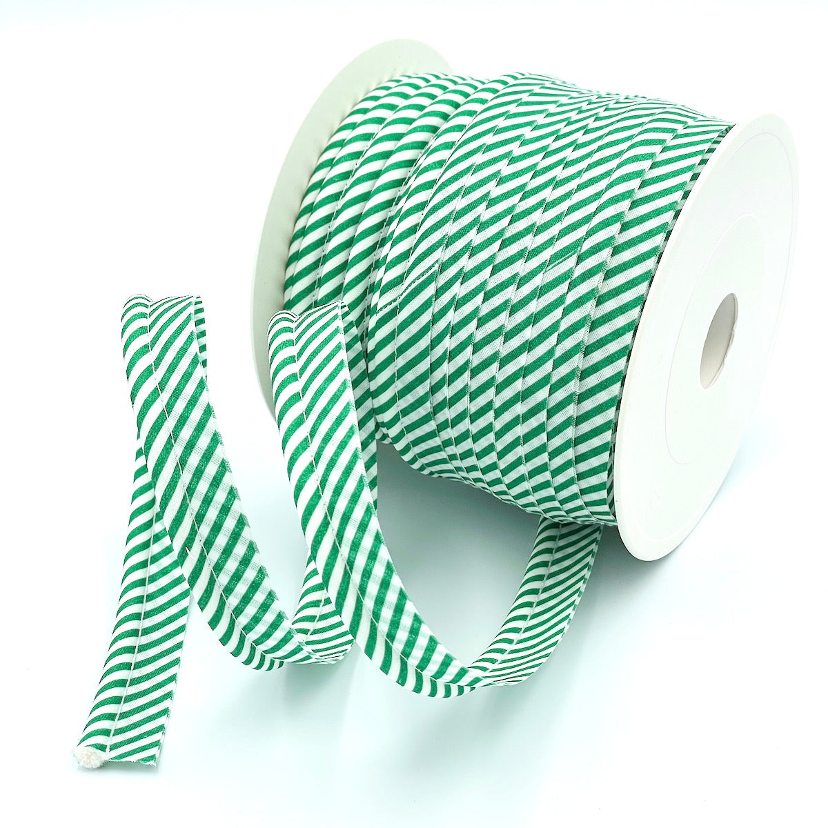 25m Reel of Large Stripe Piping Bias Binding