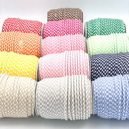 Medium Gingham Piping Bias Binding