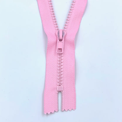 17cm Plastic Chunky Zips - Size No.5 - Closed End