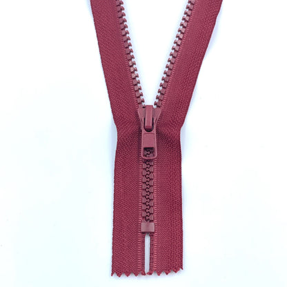 25cm Plastic Chunky Zips - Size No.5 - Closed End